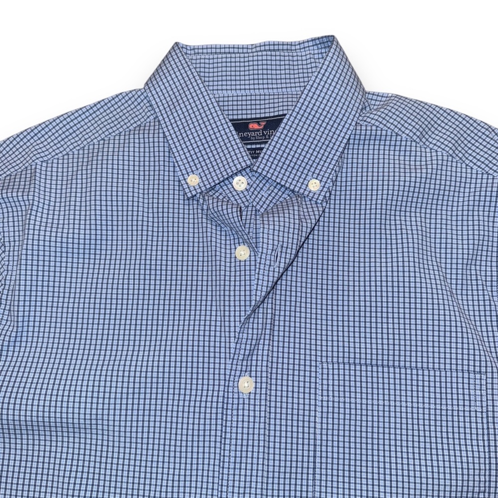 Vineyard Vines Gingham‎ Murray Shirt Size: S